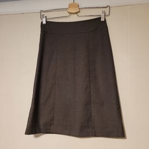 A-line Grey-Brown Skirt
